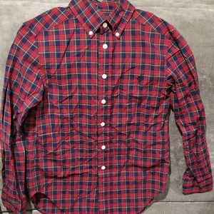 Ralph Lauren Boys Plaid Dress Shirt Size 8